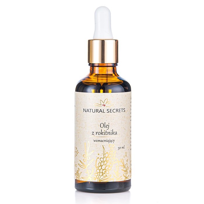 Natural Secrets – Naturalny olej z rokitnika do twarzy i ciała, 50ml