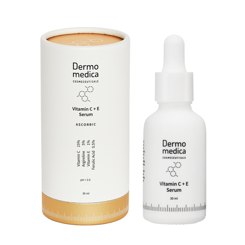 Dermomedica – Vitamin C+E Serum antyoksydacyjne serum do twarzy, 30ml