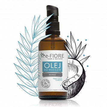 E-Fiore -Olejek do włosów MANOI – Regeneracja i blask