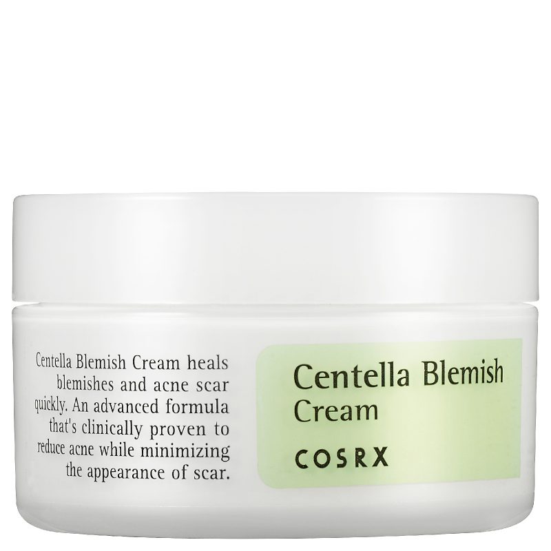 COSRX – Centella Blemish Cream – Krem Łagodzący Do Skóry Problematycznej z wąkrotką azjatycką