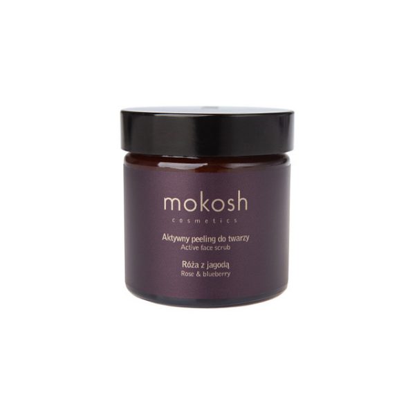 Mokosh – Aktywny peeling do twarzy Róża z jagodą