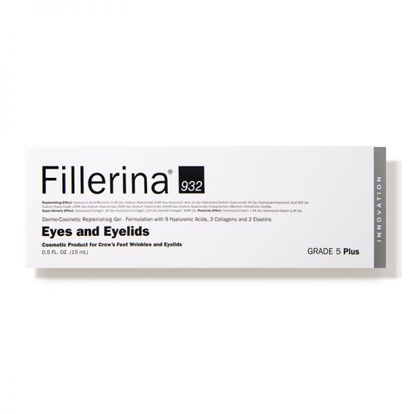 Fillerina – Eyes and Eyelids Grade 5+ Wypełniacz dermokosmetyczny do konturu oczu i powiek (stopień 5+) 15 ml