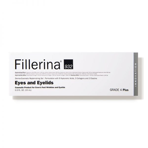 Fillerina – Eyes and Eyelids Grade 4+ Wypełniacz dermokosmetyczny do konturu oczu i powiek (stopień 4+) 15 ml