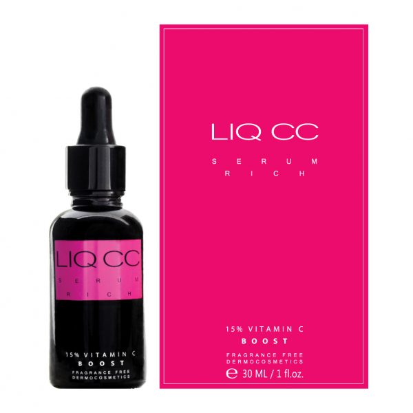LIQC - LIQ CC Serum Rich 15% Vitamin C BOOST - Bogate serum z 15% witaminą C 30 ml