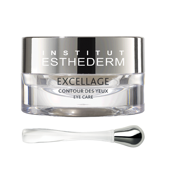 Esthederm – EXCELLAGE – Excellage Eye Care – Odżywiający krem pod oczy z wygładzającym aplikatorem, 15 ml