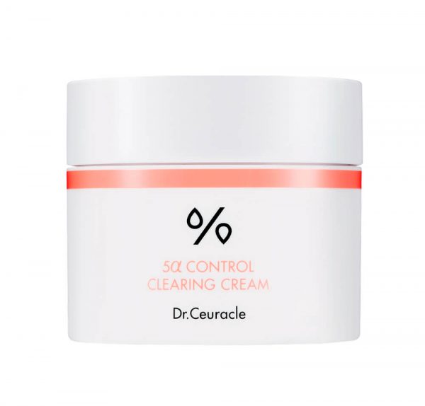 Dr.Ceuracle - 5α Control Clearing Cream - Lekki krem nawilżający regulujący wydzielanie sebum, 50ml