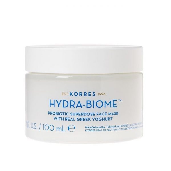 Korres - Greek Yoghurt Hydra-Biome™ Superdose - Maska Do Twarzy z Jogurtem , 100ml