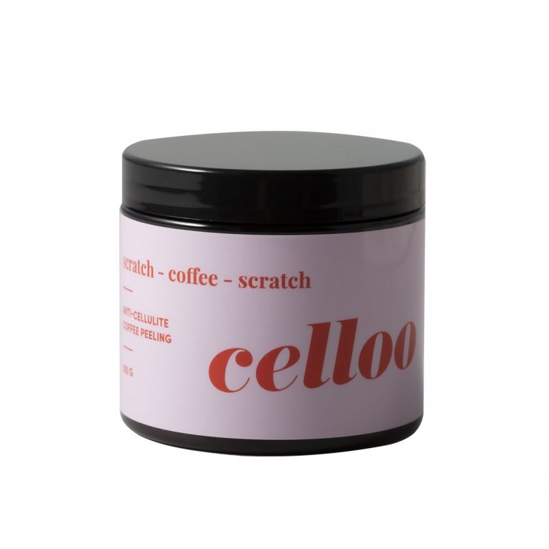 celloo – Anti-cellulite Coffee Peeling – Antycellulitowy kawowy peeling do ciała, 100ml