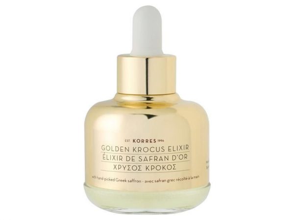 Korres - Golden Krocus Face Elixir Eliksir młodości do twarzy z szafranem, 30 ml