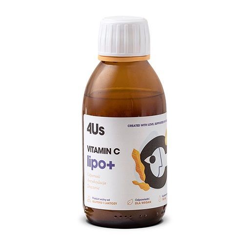 HealthLabs – Vitamin C lipo+ – Wsparcie odporności, poprawa witalności, 150ml