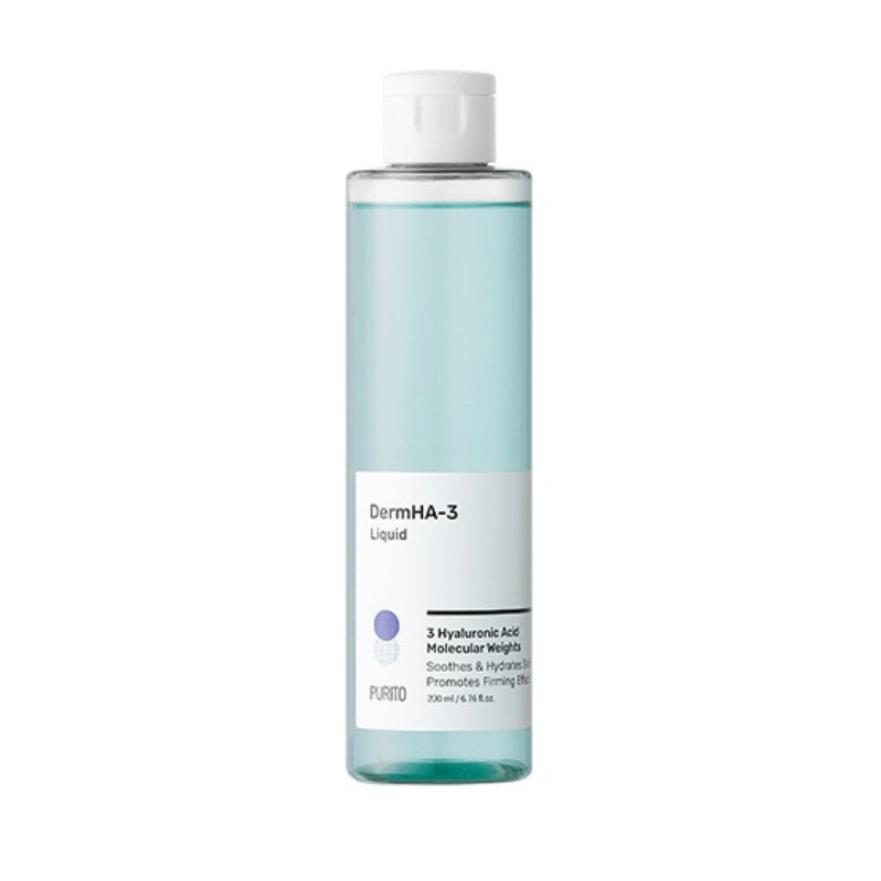 Purito – DermHA-3 Liquid, Toner intensywnie nawadniający, 200 ml