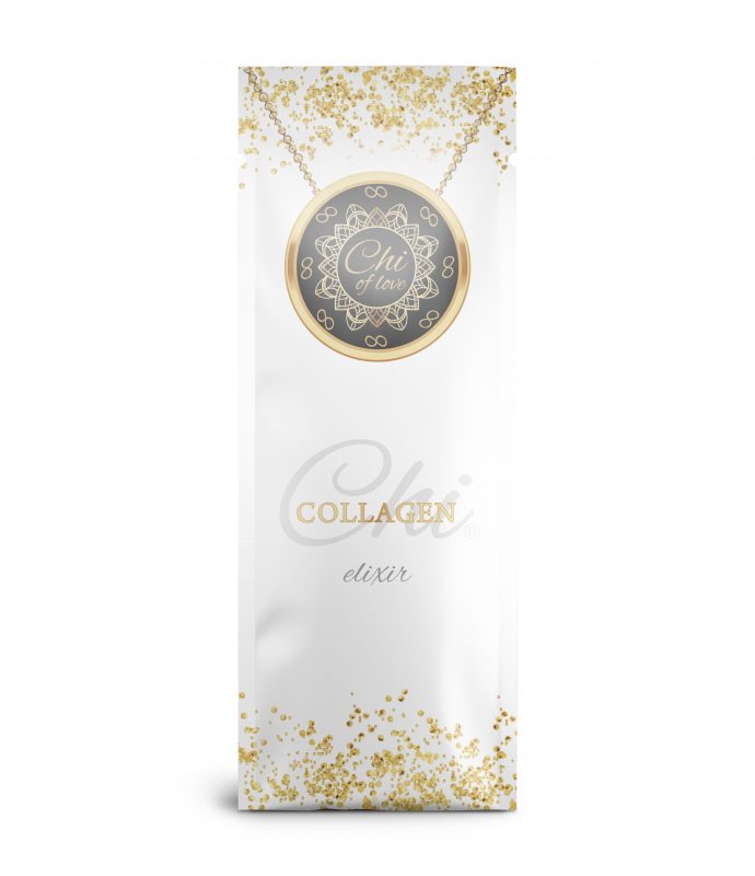 Chi Collagen – Chi Collagen Elixir (3000mg) kolagen w saszetce, pakiet miesięczny 30 x  50g