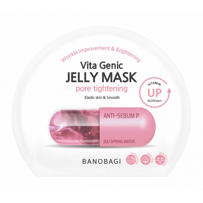 Banobagi – Vita Genic Jelly Mask Pore Tightening Zmniejszająca pory i regulująca wydzielanie sebum maseczka w płachcie, 30ml