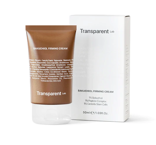 Transparent Lab – Bakuchiol Firming Cream – Ujędrniający krem ​​do twarzy, 50ml