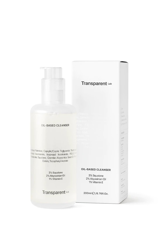 Transparent Lab – Oil-based Make-Up Remover – Olejek emulgujący do mycia twarzy, 200ml