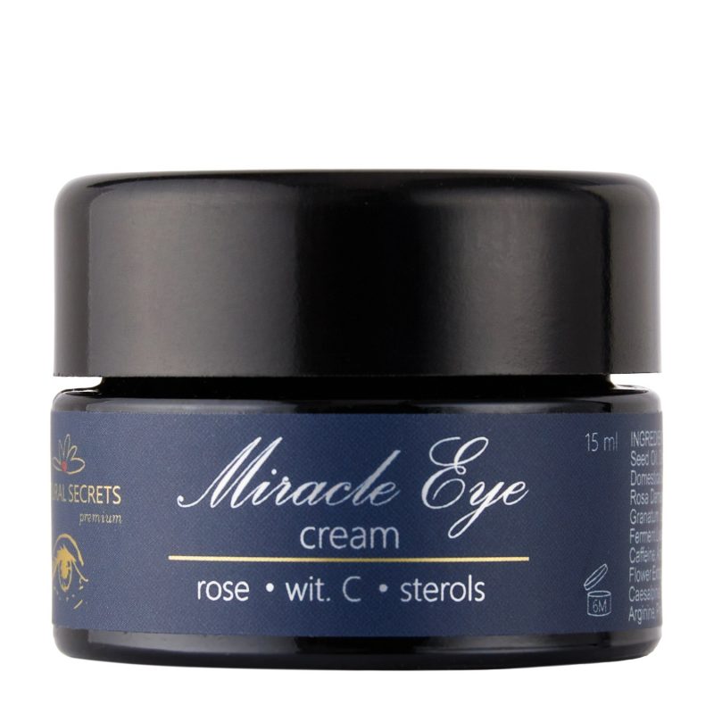 Natural Secrets – Miracle Eye Cream – ujędrniająco kojący krem pod oczy, 15ml