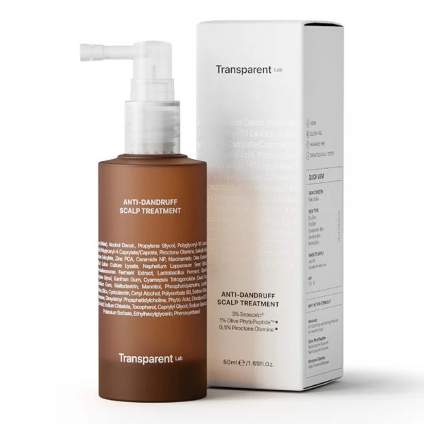 Transparent Lab wcierka przeciwłupiezowa