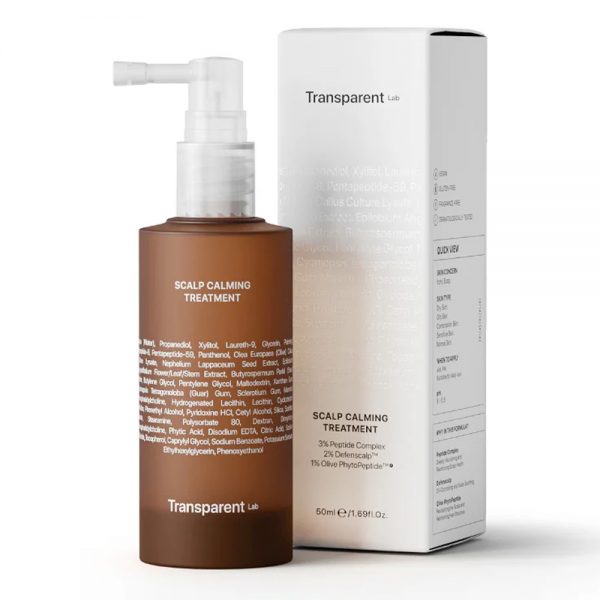 Transparent Lab wcierka do włosów łagodząca