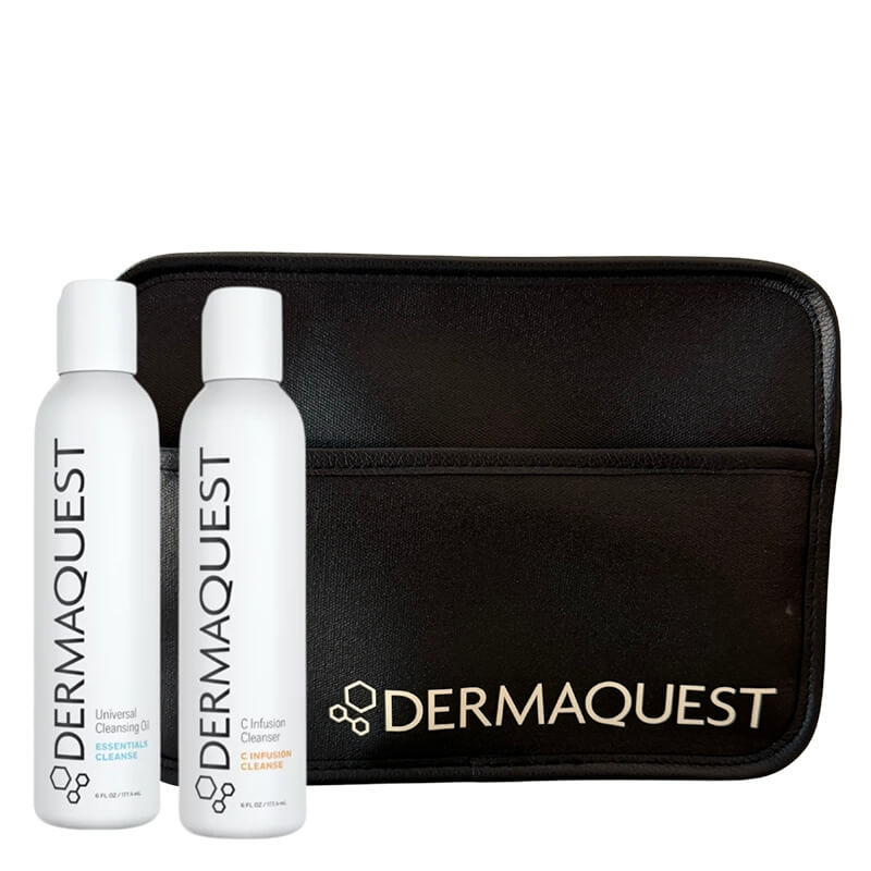 Dermaquest – Skin Barrier & Antioxidant Health Duo – Universal Cleansing Oil 177 ml & C Infusion Cleanser 177 ml
