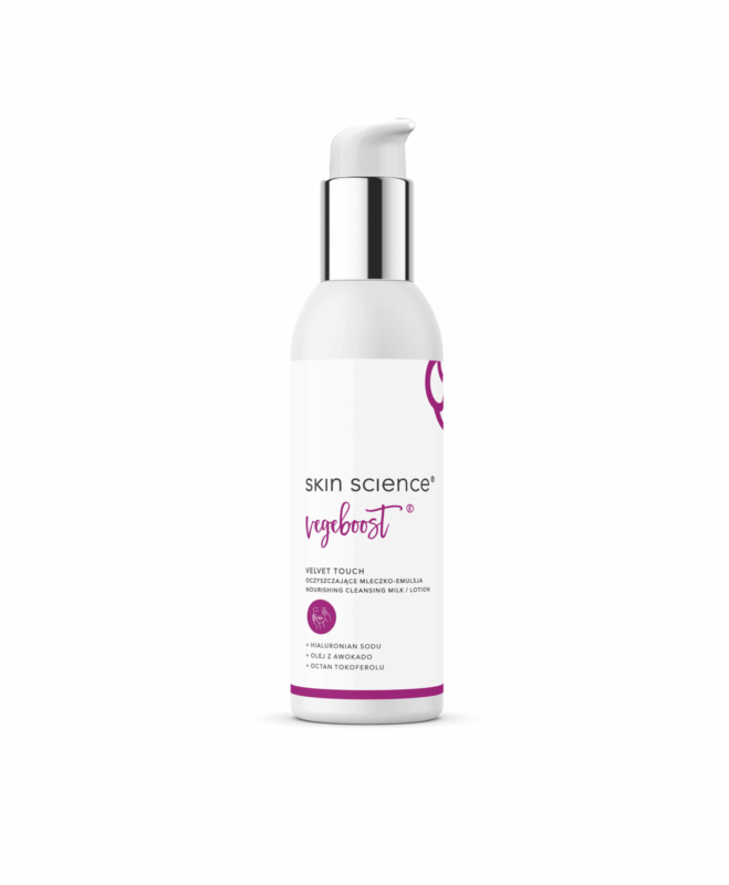 Skin Science – VegeBoost Velvet Touch oczyszczające mleczko -emulsja 100g