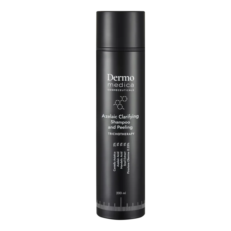 Dermomedica – TRICHOTHERAPY AZELAIC CLARIFYING SHAMPOO AND PEELING – Trychologiczny szampon i peeling oczyszczający, 200ml